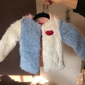 Pastel Furry Coat